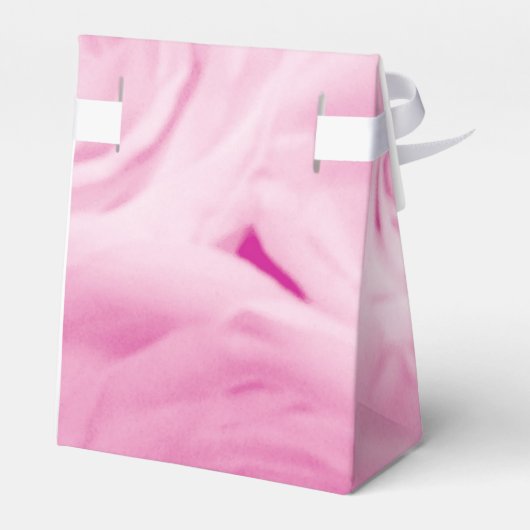 Mooie roze roos bloem foto afdrukken bruiloft bedankdoosjes (Achterkant)