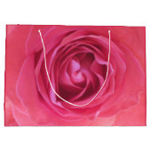 Mooie Roze Roos Groot Cadeauzakje (Achterkant)