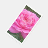 Mooie roze roos 'Leonardo da Vinci' bloem Servet (Hoek)