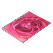 Mooie Roze Roos Notitieboek (Linkerzijde)