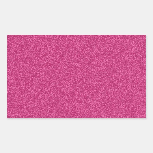 Mooie, roze, roze achtergrond rechthoekige sticker (Voorkant)