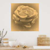  mooie roze roze close-up poster (Keuken)
