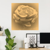  mooie roze roze close-up poster (Thuiskantoor)