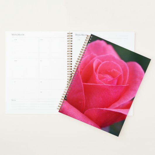 Mooie roze roze foto planner (Display)