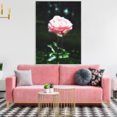 Mooie Roze Roze Roze Canvas Afdruk (Insitu (Woonkamer))