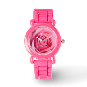 Mooie Roze Roze Roze Horloge