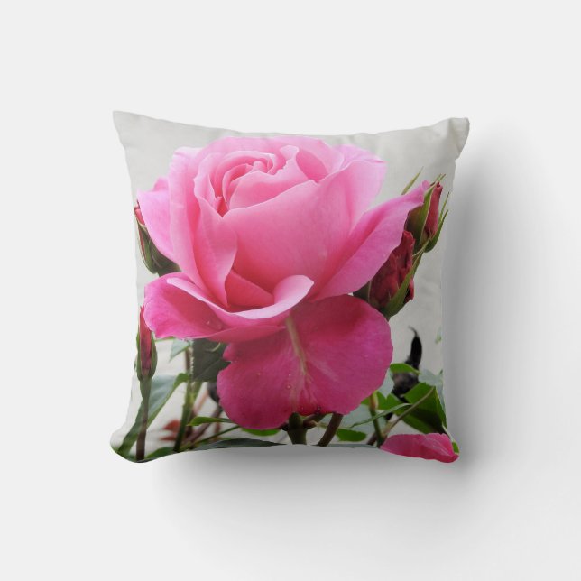 Mooie Roze Roze Roze Kussen (Voorkant)