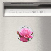 Mooie Roze Roze Roze Magneet (Insitu (Vaatwasser))