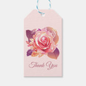 Mooie Roze Roze Roze Roze Cadeaulabel (Voorkant)