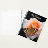 Mooie roze roze roze roze met vlinder planner (Display)