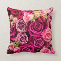 Mooie roze roze rozen en rode rozen