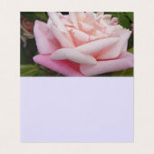 Mooie roze roze rozenliefde Birthday Kaart (Binnenkant ongevouwen)