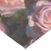 Mooie roze rozen, aangepaste ventilatortabel korte tafelloper (Hoek)