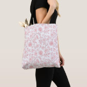 Mooie Roze Rozen Bloemen Tote Bag (Dichtbij)