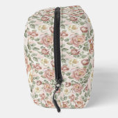 Mooie Roze Rozen Bloemig Toilettasje (Rechts)