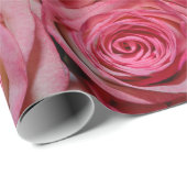 Mooie roze rozen cadeaupapier (Rol Hoek)