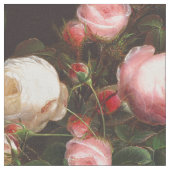 Mooie roze rozen en buds stof (Close Up)