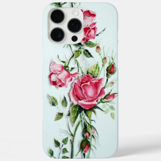 MOOIE ROZE ROZEN EN ROZENKNOPPEN Case-Mate iPhone CASE (Achterkant)