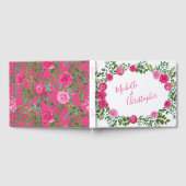 Mooie, roze Rozen Gastenboek (Volledig)