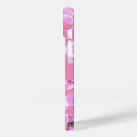 Mooie roze rozen iPhone hoesje (Achterkant / Links)