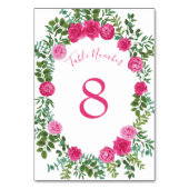 Mooie, roze Rozen Kaart (Voorkant)