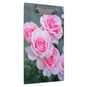 Mooie roze rozen klembord (Rechts)