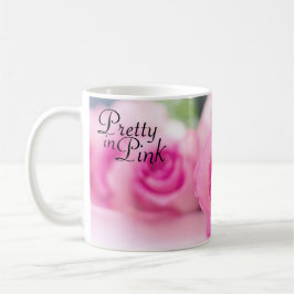 Mooie Roze Rozen Koffiemok