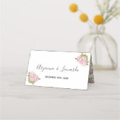 Mooie Roze Rozen map plaats kaarten Plaatskaartje (Achterkant)