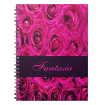 Mooie roze rozen monogram