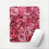 Mooie roze rozen muismat (Met muis)