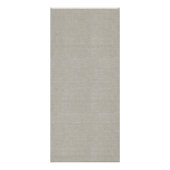 Mooie roze rozen op linnen moderne elegantie reclamekaart (Achterkant)