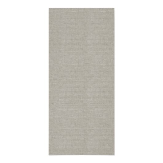 Mooie roze rozen op linnen moderne elegantie reclamekaart (Achterkant)