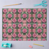 Mooie Roze Rozen Populair Collectie Tissuepapier (Craft)