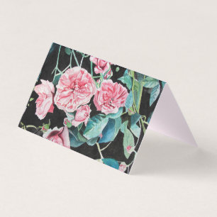 Mooie roze rozen Roos Birthday Greetings Kaart