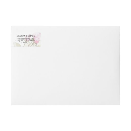 Mooie roze rozen rozen BarefootBride™ (Voorkant)