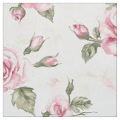 Mooie Roze Rozen Stof (Swatch)