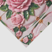 Mooie roze rozen trendy Collectie Tissuepapier (Detail)