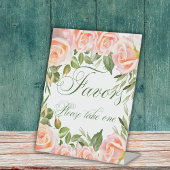 Mooie roze rozen Vrijgezellenfeest welkomstbord Wandkleed