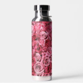 Mooie roze rozen waterfles (Links)
