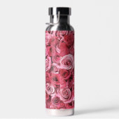 Mooie roze rozen waterfles (Rechts)