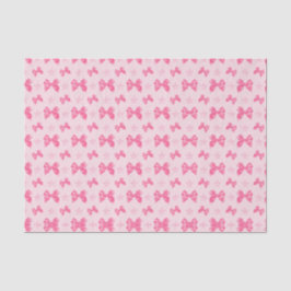 Mooie Roze Satijn Effect Strikken Tissuepapier