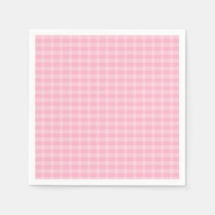 Mooie Roze Schotlandse ruit Servet
