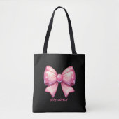 Mooie Roze Strik Tas (Voorkant)