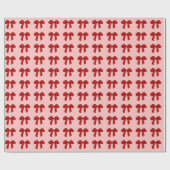 Mooie Roze Strikend Papier | Coquette Stijl (Vlak)