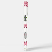 Mooie roze strikken en kersen Case-Mate iPhone case (Achterkant / Rechts)