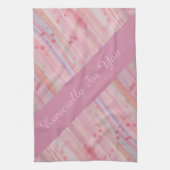 Mooie Roze Theedoek (Verticaal)
