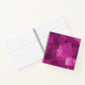 Mooie roze tinten..... notitieboek (Binnen)