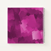 Mooie roze tinten..... notitieboek (Achterkant)