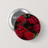 Mooie roze tulp speld ronde button 5,7 cm (Voorkant /achterkant)