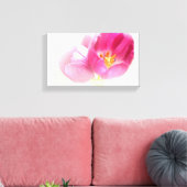 MOOIE ROZE TULPEN CANVAS AFDRUK (Insitu (Woonkamer))